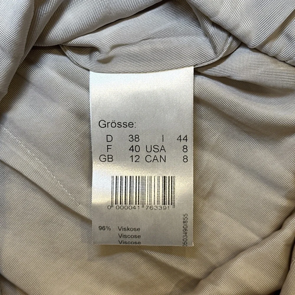 NWT St. Emile Hugo Amethyst Dress Women's Sz 8 Purple Gray - Picture 6 of 10